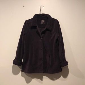 Y2K Three Hearts Fleece Jacket